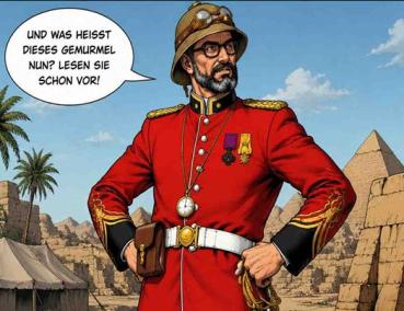 Das Grab des Pharao - Comic