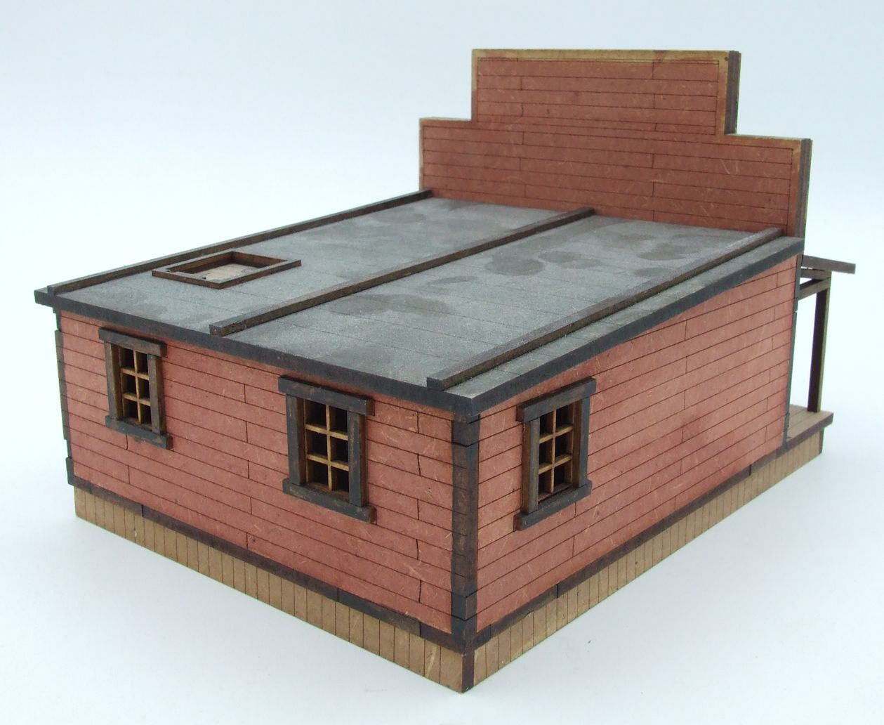 Dingstown - Old West building with flat roof