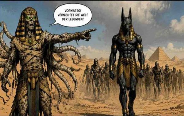 Das Grab des Pharao - Comic