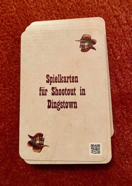 Spielkarten für Dingstown